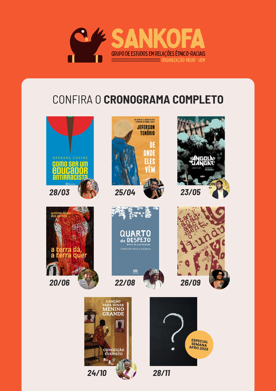 Photo shared by NEIAB - UEM on February 03, 2026 tagging @marivaniacaraujo. May be an image of poster, magazine, book and wafer.